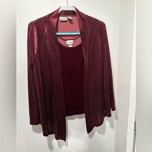 Chico’s Cardigan Set XL